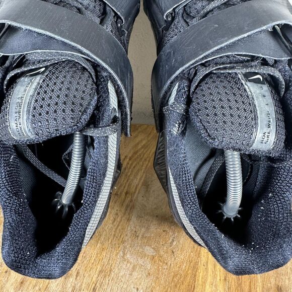 Nike Romaleos 4 Weightlifting Shoes Mens Size 15 Black White Training CD3463-010 - Picture 7 of 9